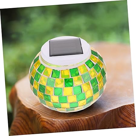 BESPORTBLE BESPORTBLE Mosaic Solar Outdoor Light for Garden and Lawn Easy Installation Energy-Saving Decorative Lamp for Patios Yards and Pathways Long Lifespan Solar Lights with High Conversion Rate photo 2