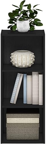 Miniatura 296 de Furinno - Estantería de cubos de 2 niveles serie Luder para libros y almacenamiento, color roble francés Roble francés,Pino