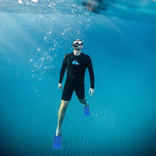 Miniatura 3 de ABOOFAN 1 par de aletas de natación aletas flotantes de natación aletas de natación de silicona aletas de natación de silicona aletas de natación