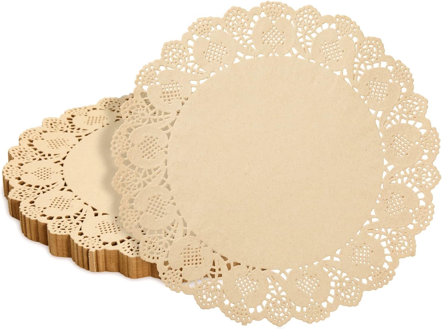 Juvale 200 White Lace Paper Doilies, 12 Inch Round