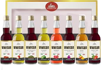 Balsamic Vinegar Gift Set | Premium Aged | Italy | Pack of 8 | 320ml