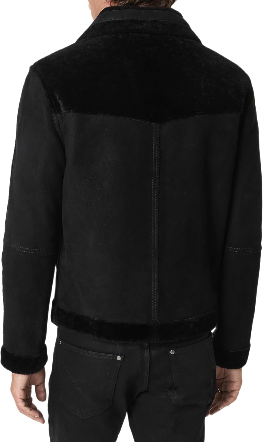 John Varvatos Men's Andsell Shearling Jacket