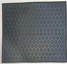 Bhavya Enterprises Sewing Machine Parts Safety Rubber Peadal Mat for Overlock Flatlock Single Needle All Brand Sewing Mach...