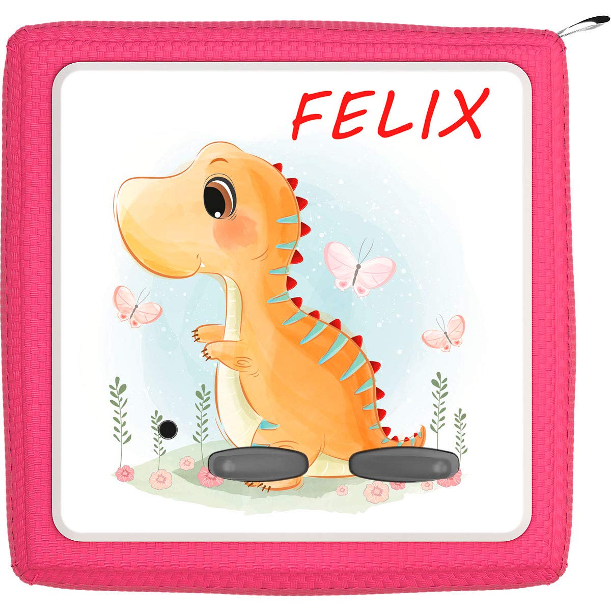 Schutzfolie Für Toniebox – Motiv Baby Langhals Dinosaurier & Schmetterling, Vinyl, Kratzfest & Individuell