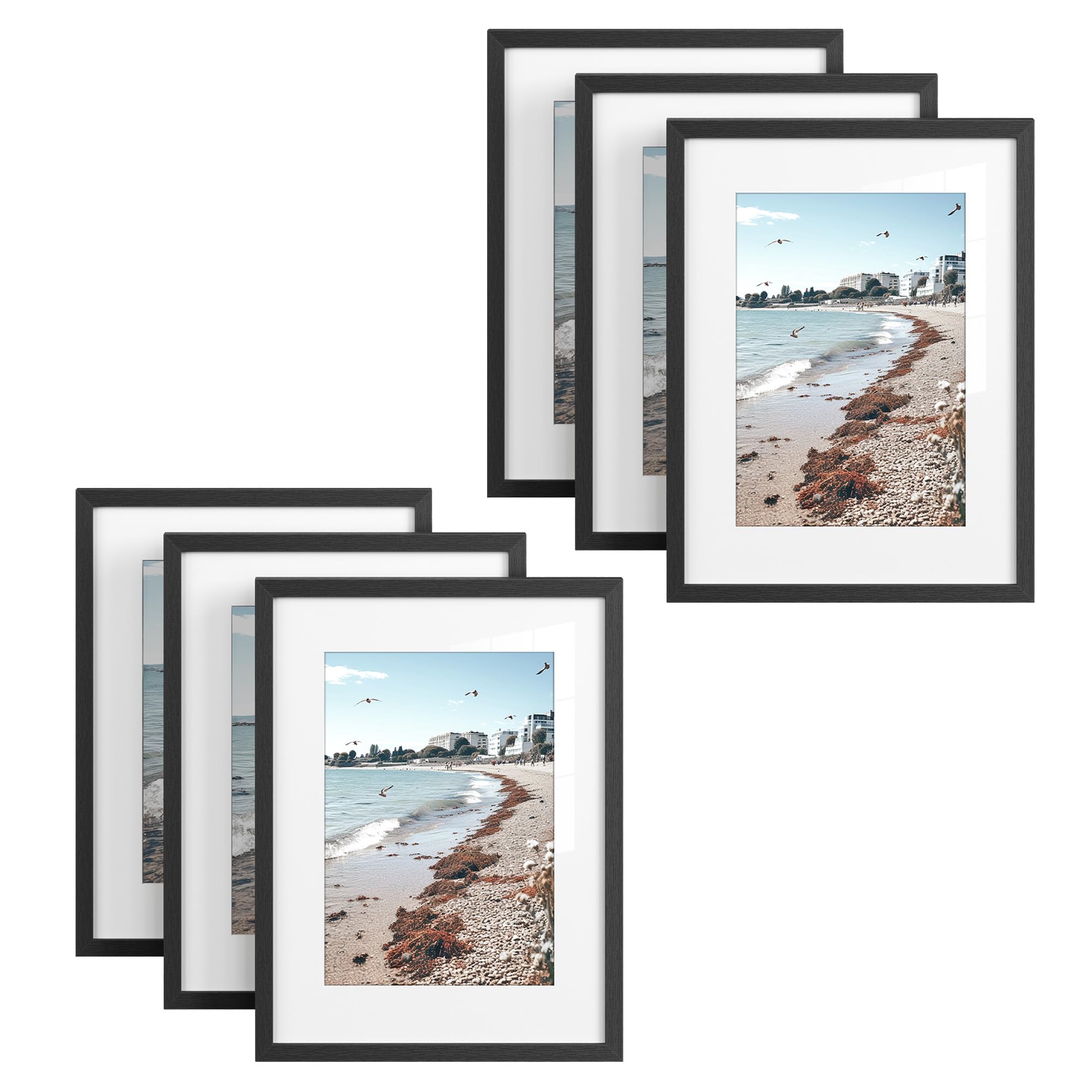 SONGMICS 30 x 40 cm Picture Frames, Tabletop Display, Set of 6 โ image 1