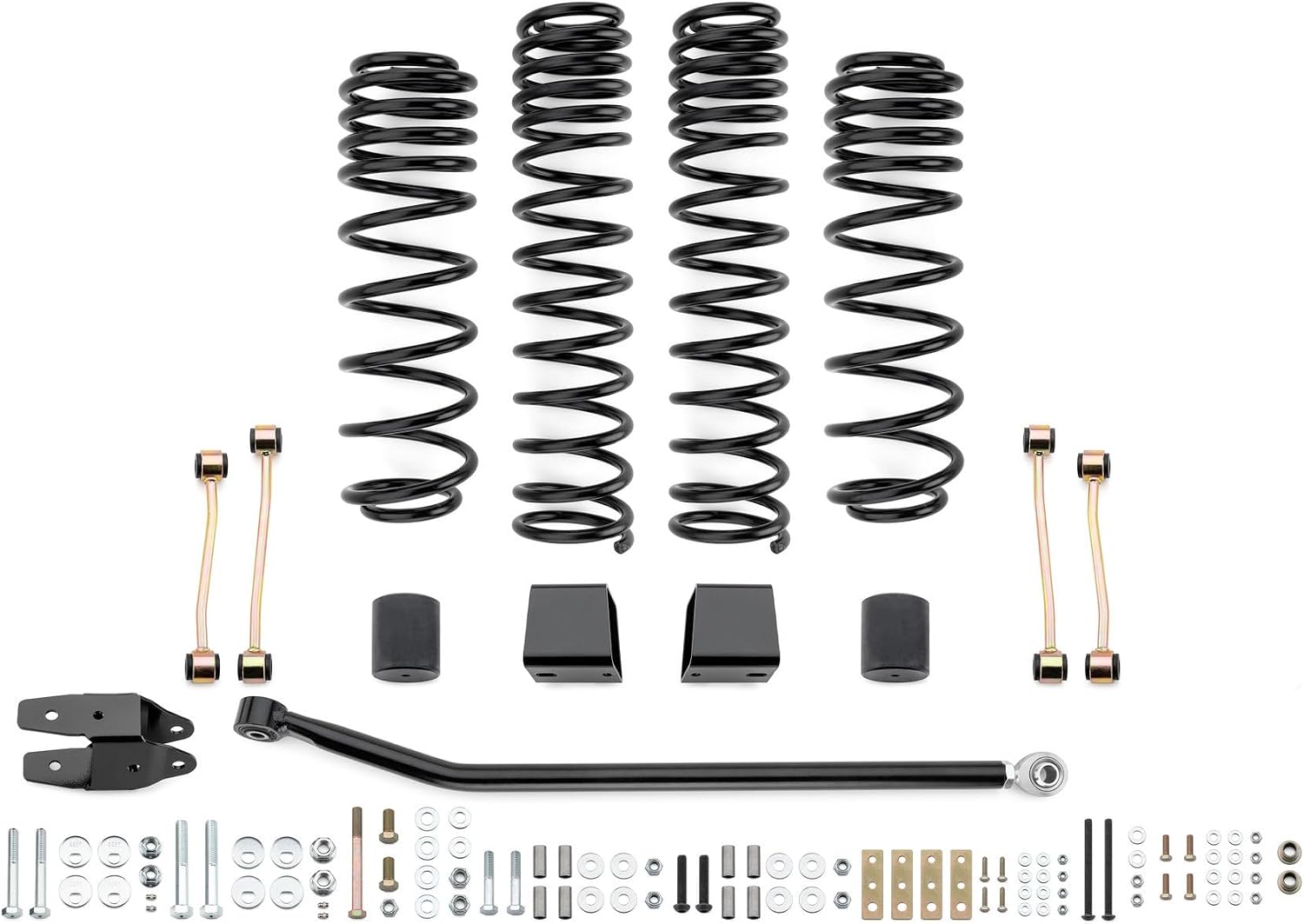 Quadratec Maximum Duty 3.5" Coil Spring Suspension Lift Kit (Wrangler JL 4‑Door 2018–2023)
