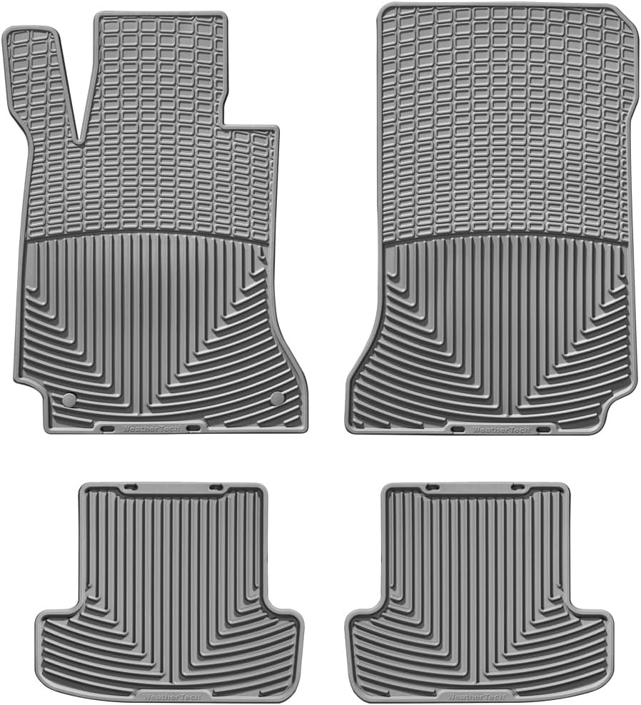 WeatherTech All-Weather Floor Mats for Mercedes C-Class, C 63 AMG 1st & 2nd Row (MB W204C T), Tan