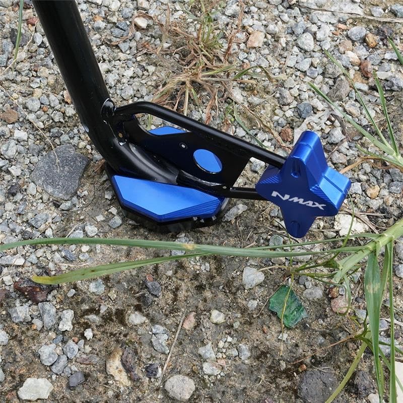 Support latéral pour moto NMAX 155 augmentant la surface de contact au sol - 7