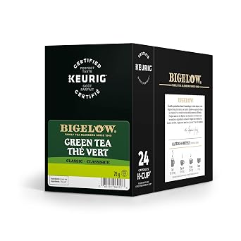 Bigelow K-Cup Portion Pack for Keurig Brewers, Green Tea, 24 Count