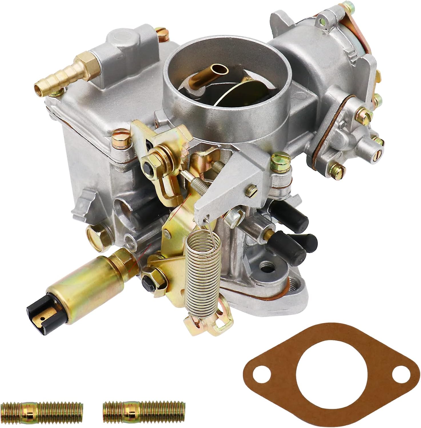 30/31 PICT-3 Carburetor for VW Beetle 113129029A Air Cooled Type 1 2 3 4 Bug Bus Gghia 1975-1982 Engine with Single Port 1500CC Manifold Automatic Choke Carb 027H117510E