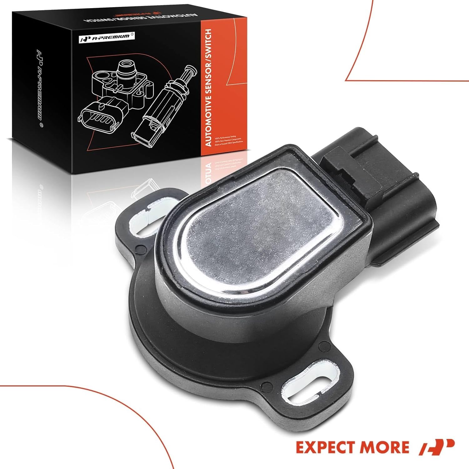 A-Premium TPS Throttle Position Sensor Compatible with Toyota Camry 2002-2004, Prius 2001-2003, Sequoia & Lexus ES300 GS300 GS430 IS300 LS430 LX470 SC300 SC400 SC430, Replace# 8945230150, 894523015