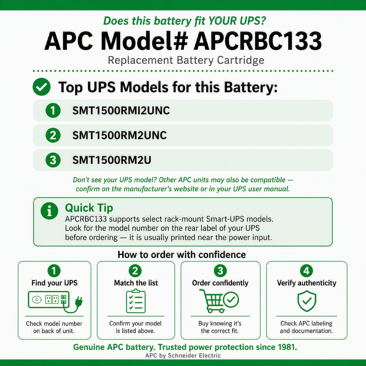 APC APCRBC133