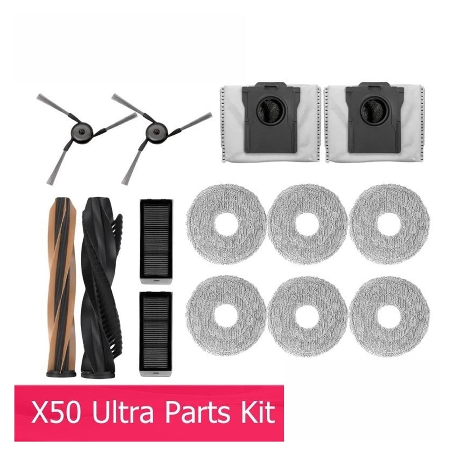 Spazzola Principale/Laterale, Compatibile con Dreame, X50