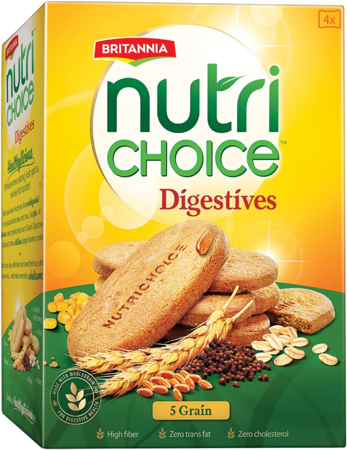 NutriChoice 5 Grain Digestive Biscuits 200g