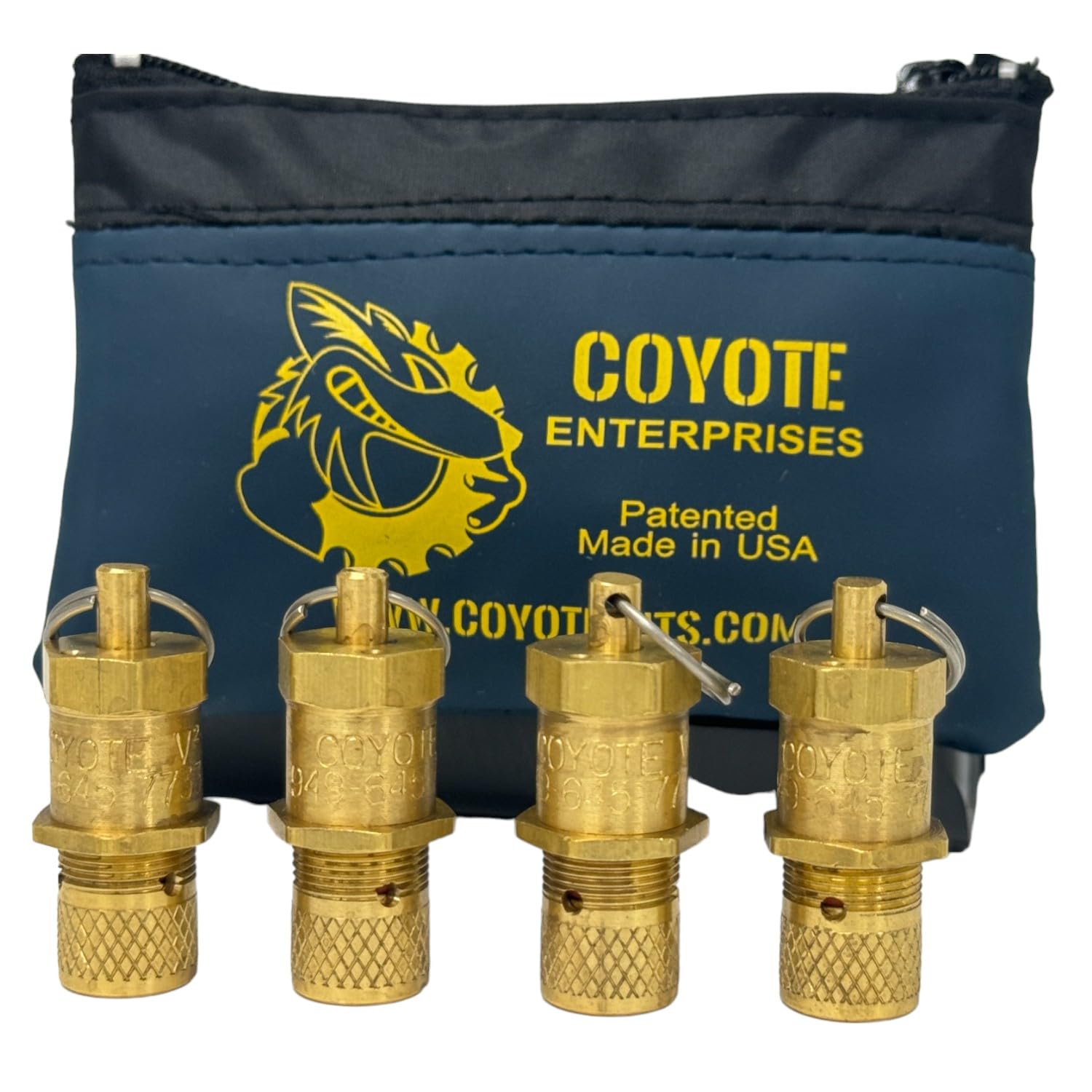 Official Tire Deflators, Air Down Tyres Programmable Automatic Deflators with Pressure Range from 8 to 65 PSI Vortex V2 Venting Speed Technology, CEDV2 - Made in The USA, Bronze