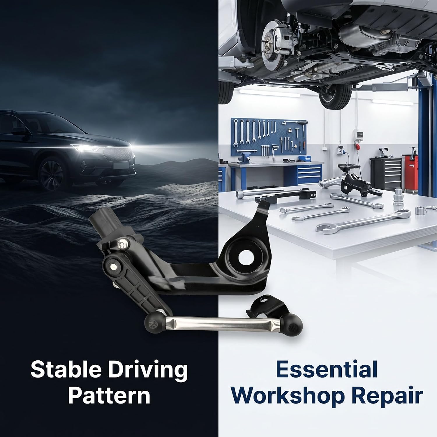 Front Left Air Suspension Ride Height Level Sensor