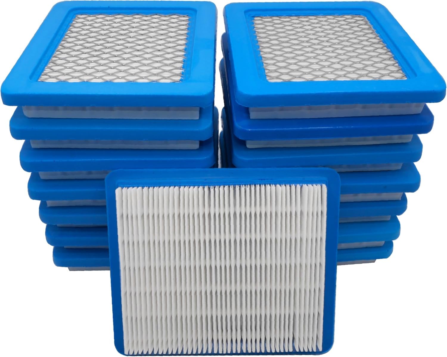 Filtre à Air 491588S pour Briggs Stratton 491588S, Toro 20332, Troy-Bilt TB110, Craftsman 33644, Honda 17211-Zl8-023, 15 pièces, 5,2 x 4,5 x 0,8 pouces