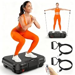 Vibration Plate Exercise Machine 2026 Vibrating Fitness Platform for Lymphatic Drainage 400 Lbs Capacity Vibrating Platform with Remote