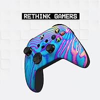 Vista 4 de BCB Controller Customised for Xbox Controller Wireless. Original Xbox Controller Compatible with Xbox One Series X & S Remote Control Console.