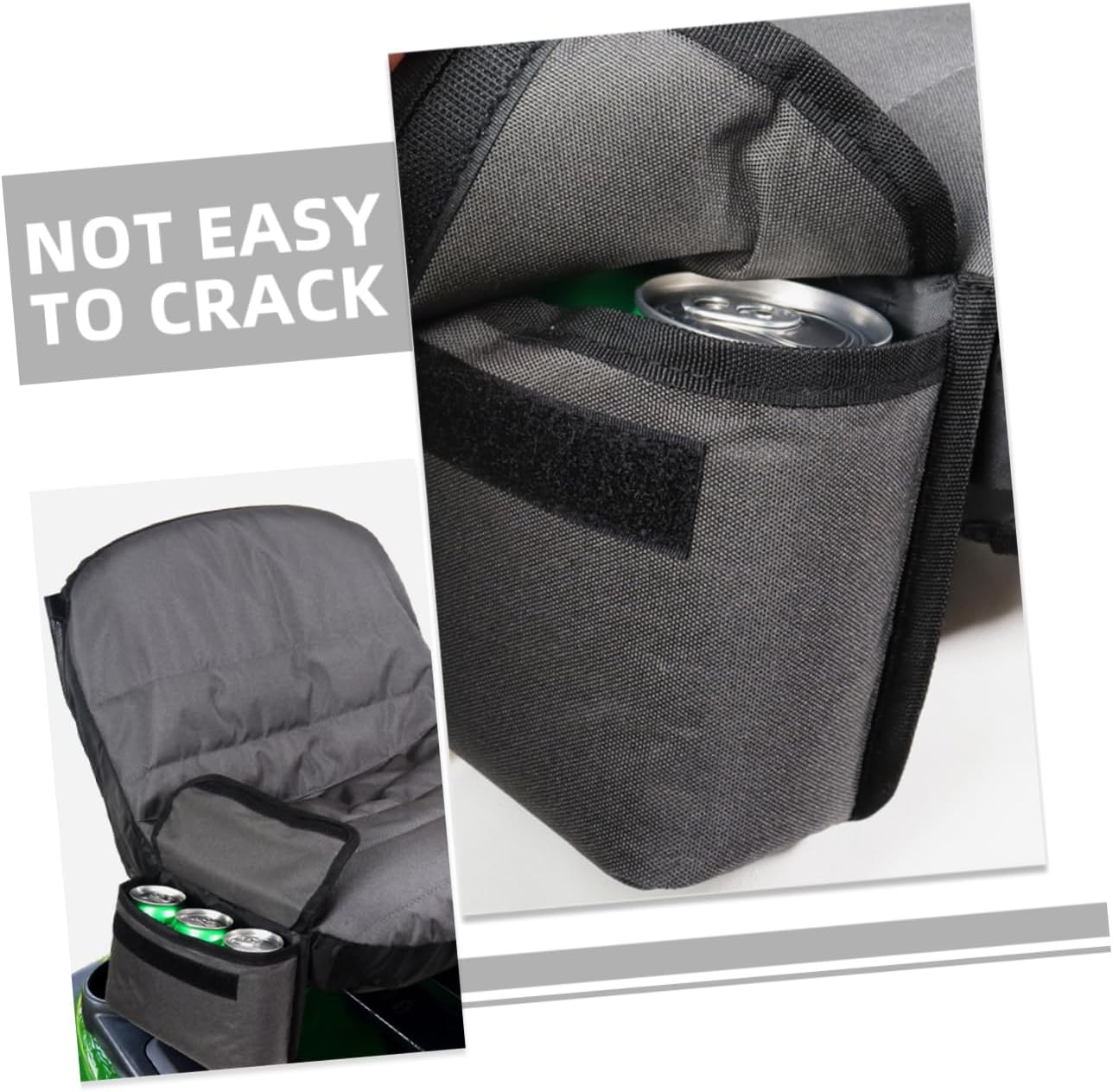 Lawn Mower Seat Cover Tractor Seat Protector with Storage Bag Lightweight and Comfortable for Riding Mowers and Armless Tractors Outdoor Use