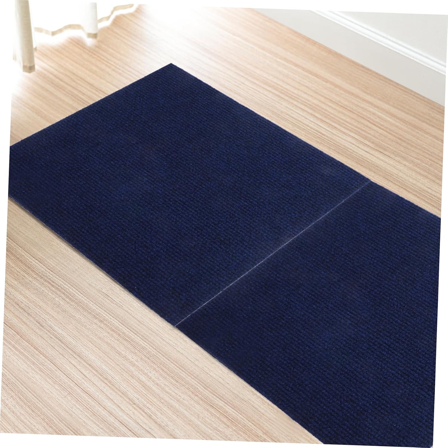 Luxshiny 10pcs Self-Adhesive Anti-Slip Floor Stickers Peel and Stick Tile Nonslip Removable Stickers for Home Office Dec