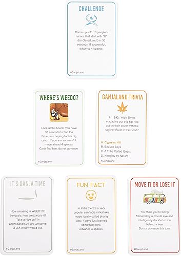 Miniatura 4 de WHAT DO YOU MEME Ganjaland - Paquete de expansión  Más cartas para The Epic Stoner Game Night Adventure Medium