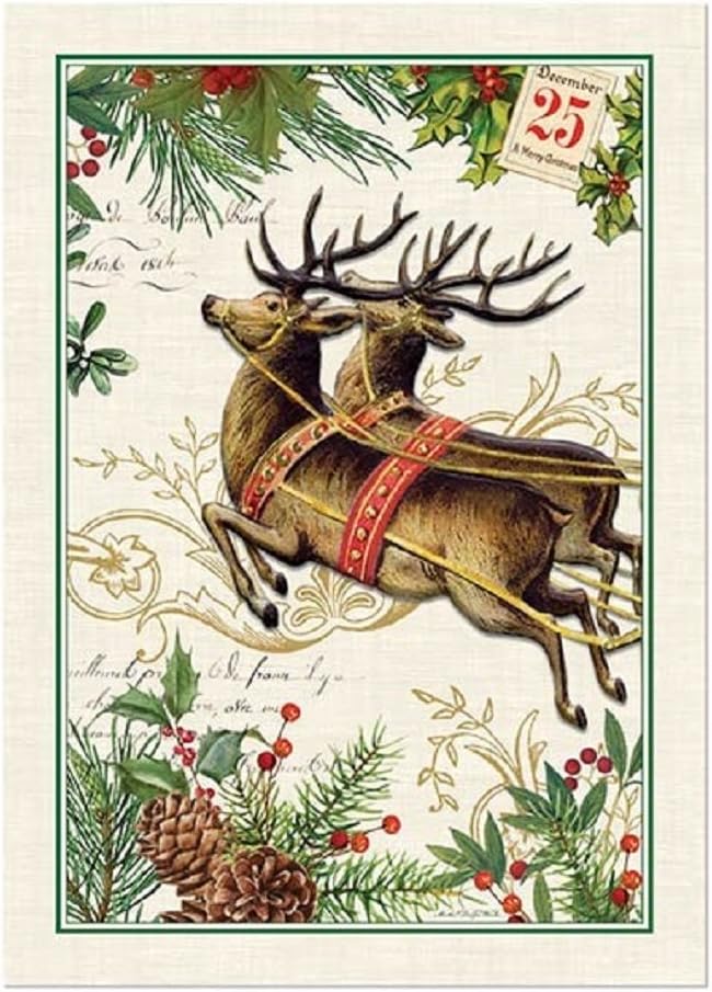 Michel Design Works Kitchen Dish Towel, Lemon Basil