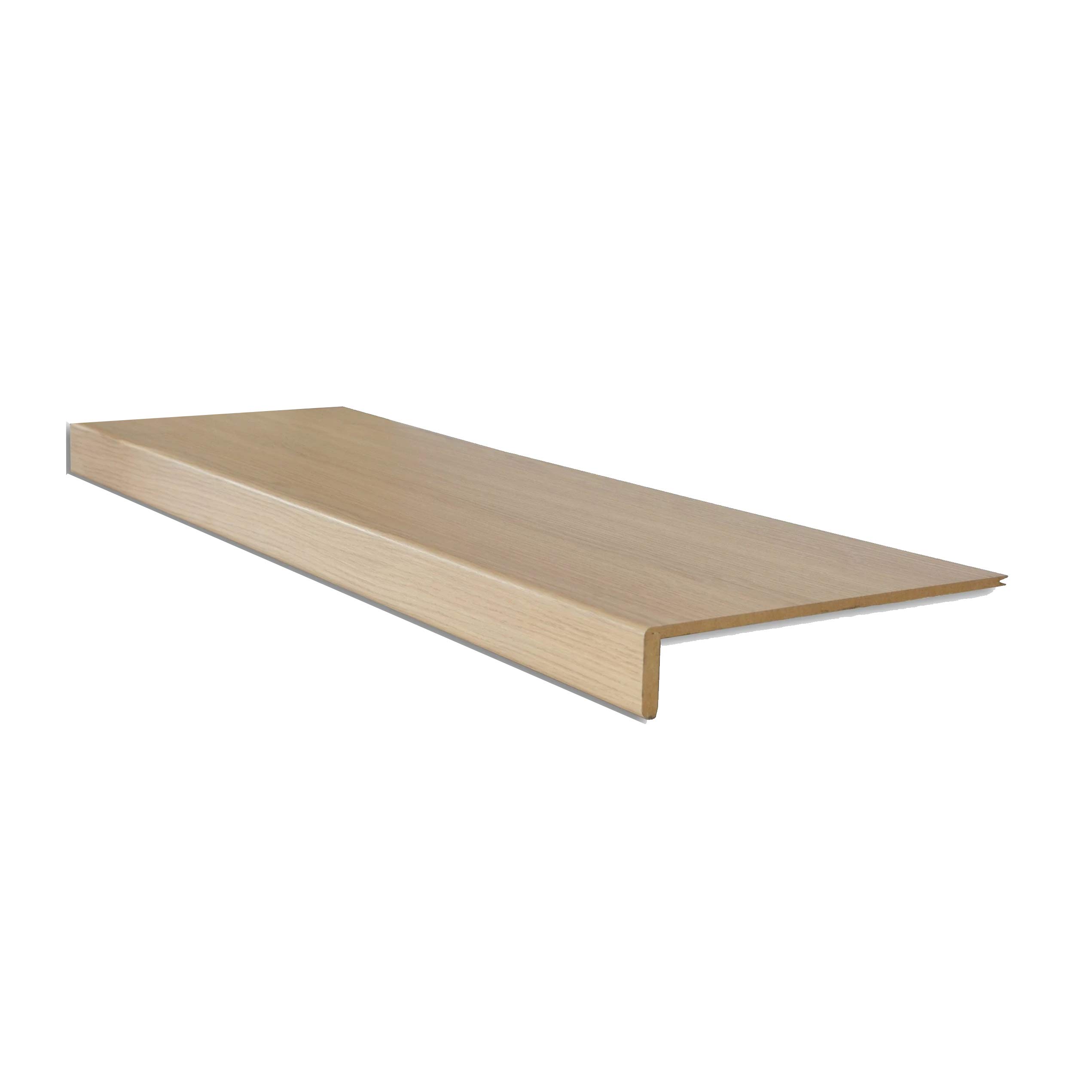 Marche rénovation d'escalier stratifié chêne Clair 1300 x 380 x 56 mm - PEFC 70%