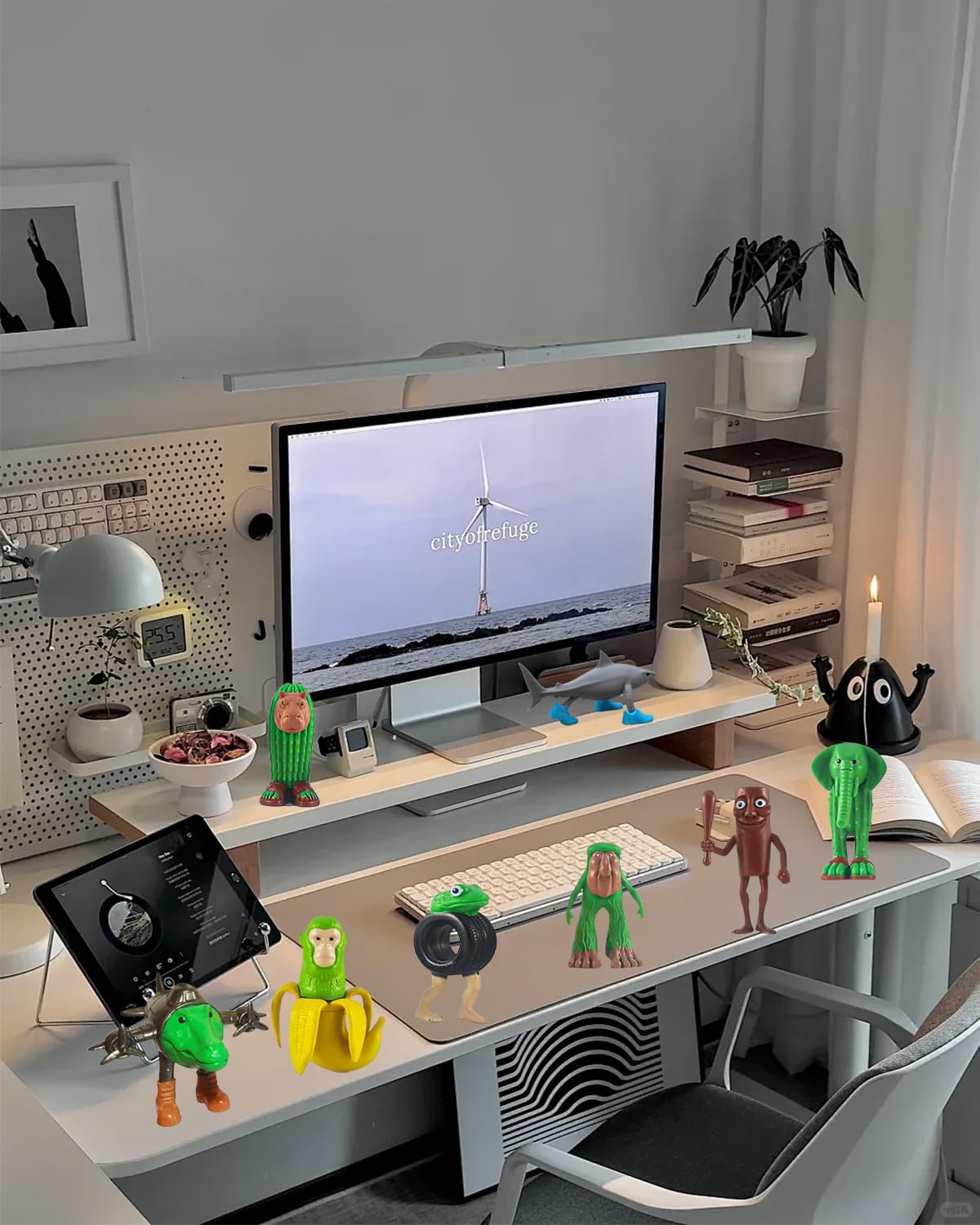 8 personaggi rosso cervello, divertenti personaggi da collezione italiani, per bambini e adulti, Tralalero Tralalala, decorazione perfetta per gli appassionati di gioco dai 6 anni in su