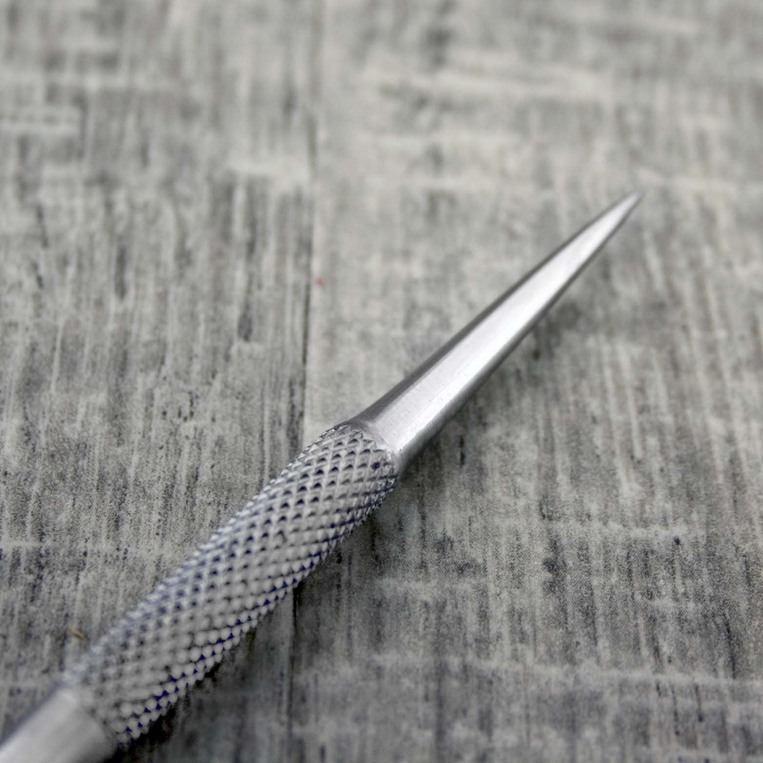 High Grade Stainless Steel Cuticle Pusher & Scrapper. Nail Care Tool & Manicure