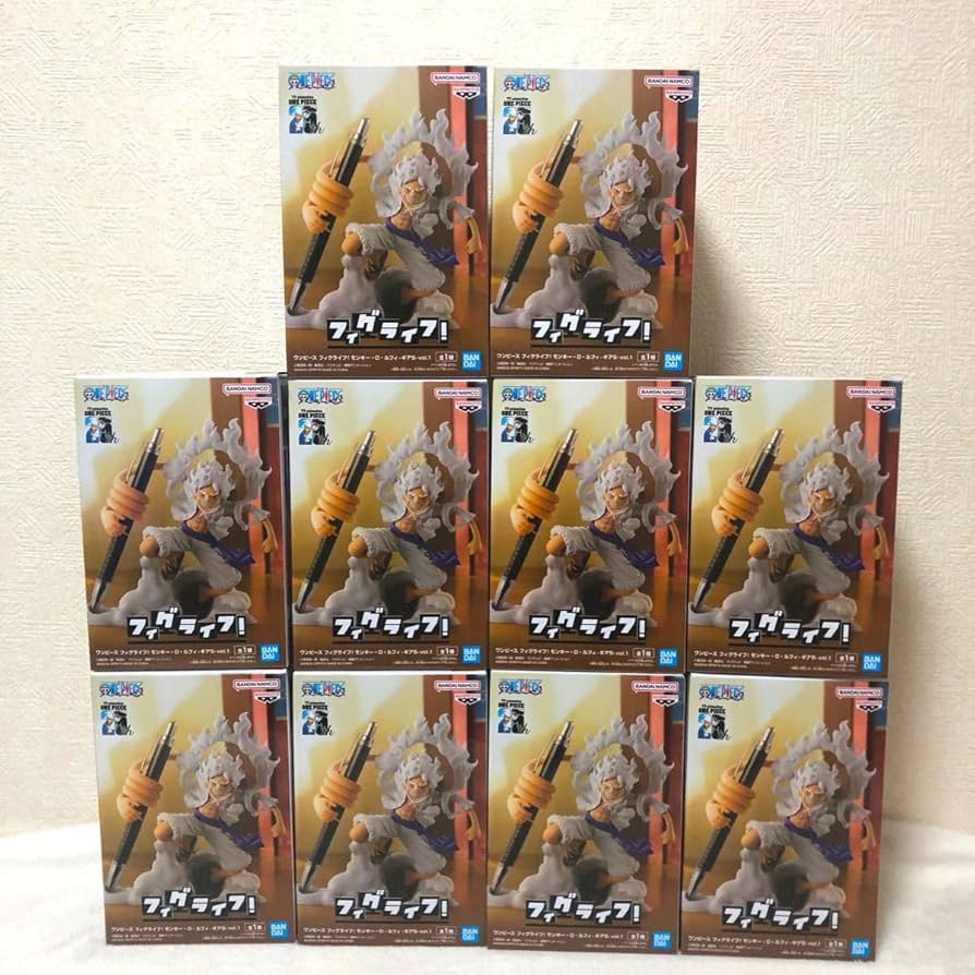 ワンピースギア5ニカルフィフィギュア10点セット