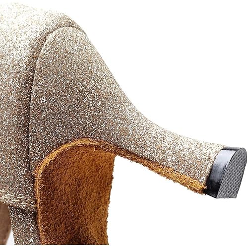 Heeled Sandals For Women Dancing Shoes Ballroom For Girls, Suede Sole Dance Shoes,Wedding Ballroom Ladies Latin Salsa Dance Shoes (Color : Gold, Size : Us7.5/Eu38/Uk5.5) #TOP4