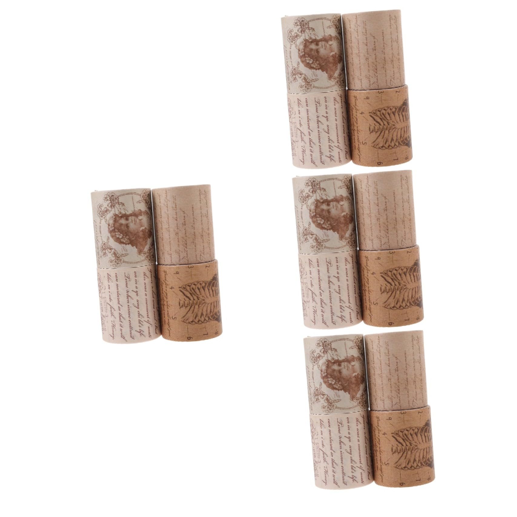 Fournitures de journal indésirable ruban washi gothique pour scrapbooking réussi