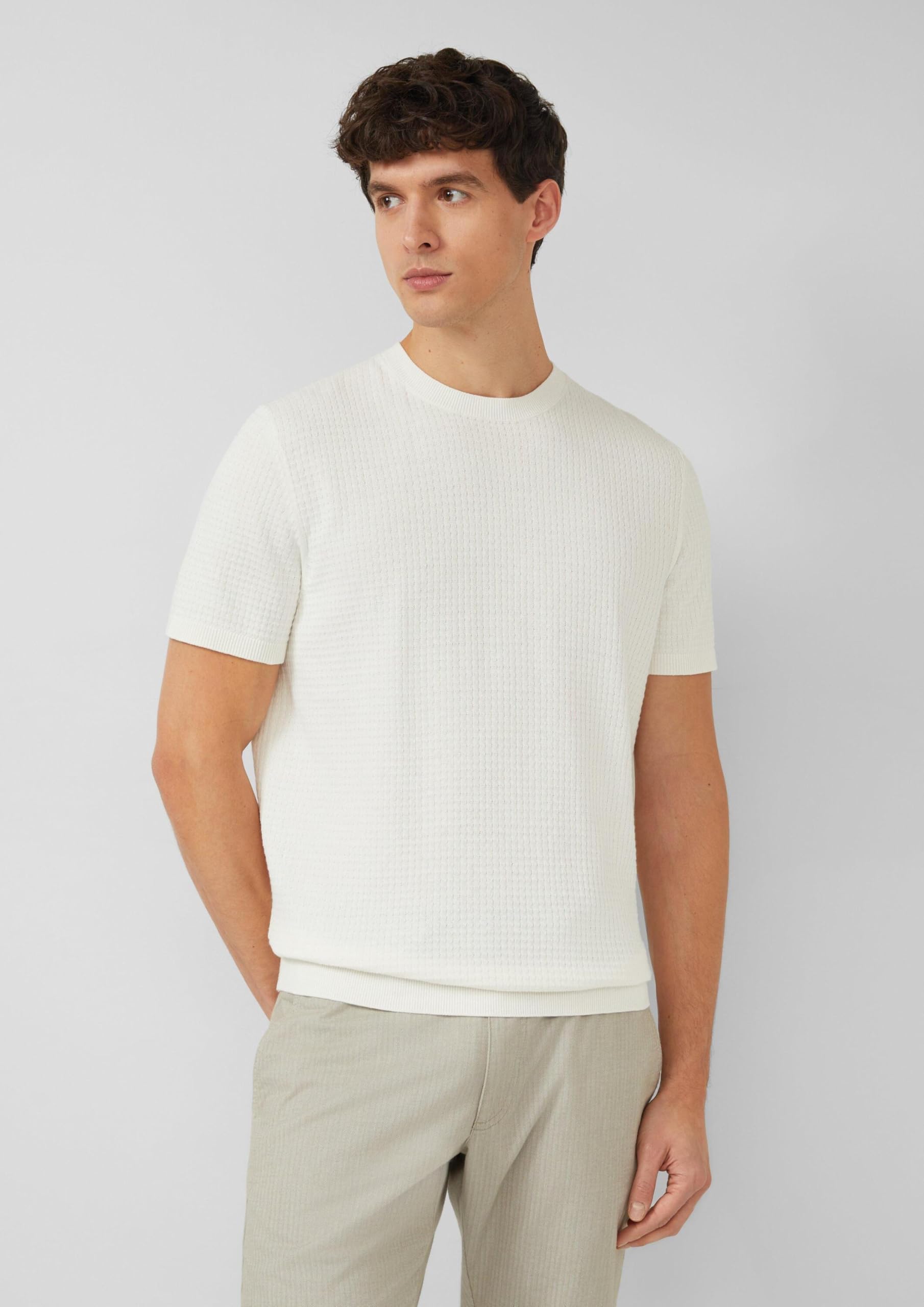 s.Oliver Herren 2175904 Pullover Kurzarm (1er Pack)