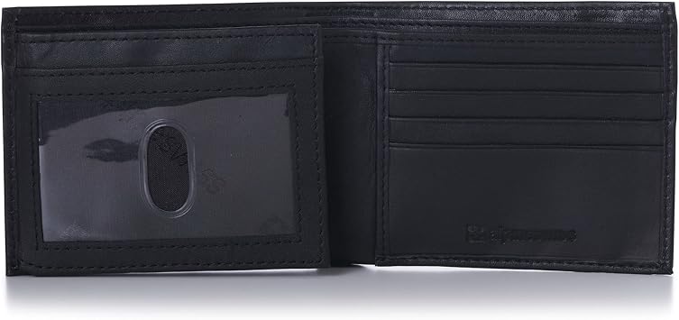 Alpine Swiss Mens Wallet Trifold Bifold Billfolds to choose from Genuine Leather in Gift Bag