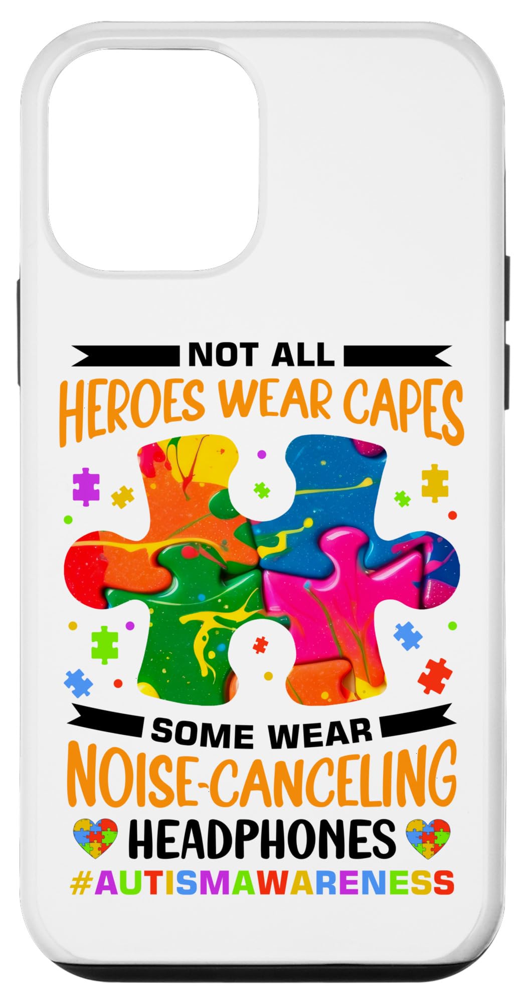 Funny Autism Spectrum Design for Autism Awareness Case for iPhone 12 mini