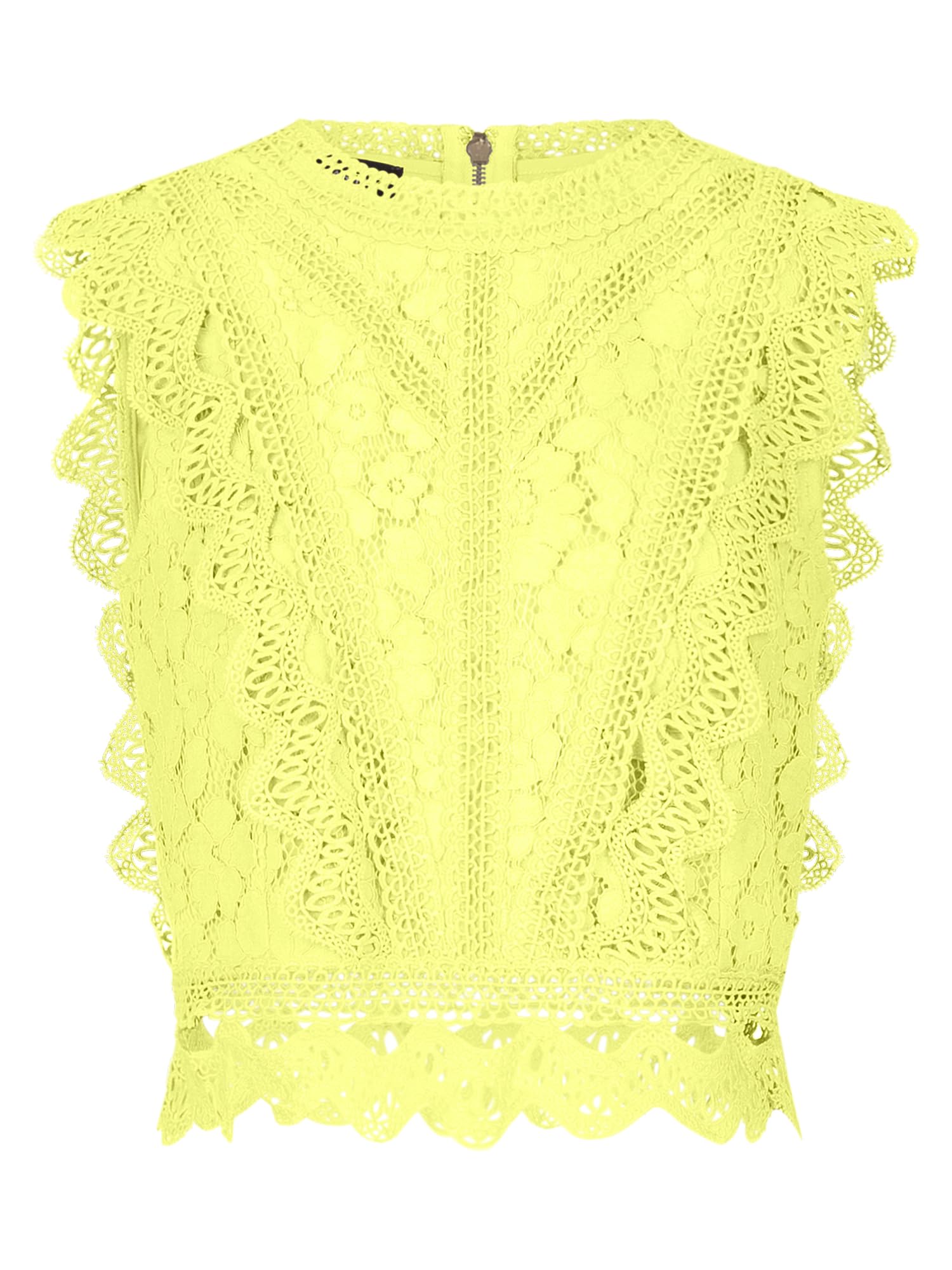 APART Fashion Spitzentop Top in Pizzo Donna (Pacco da 1)