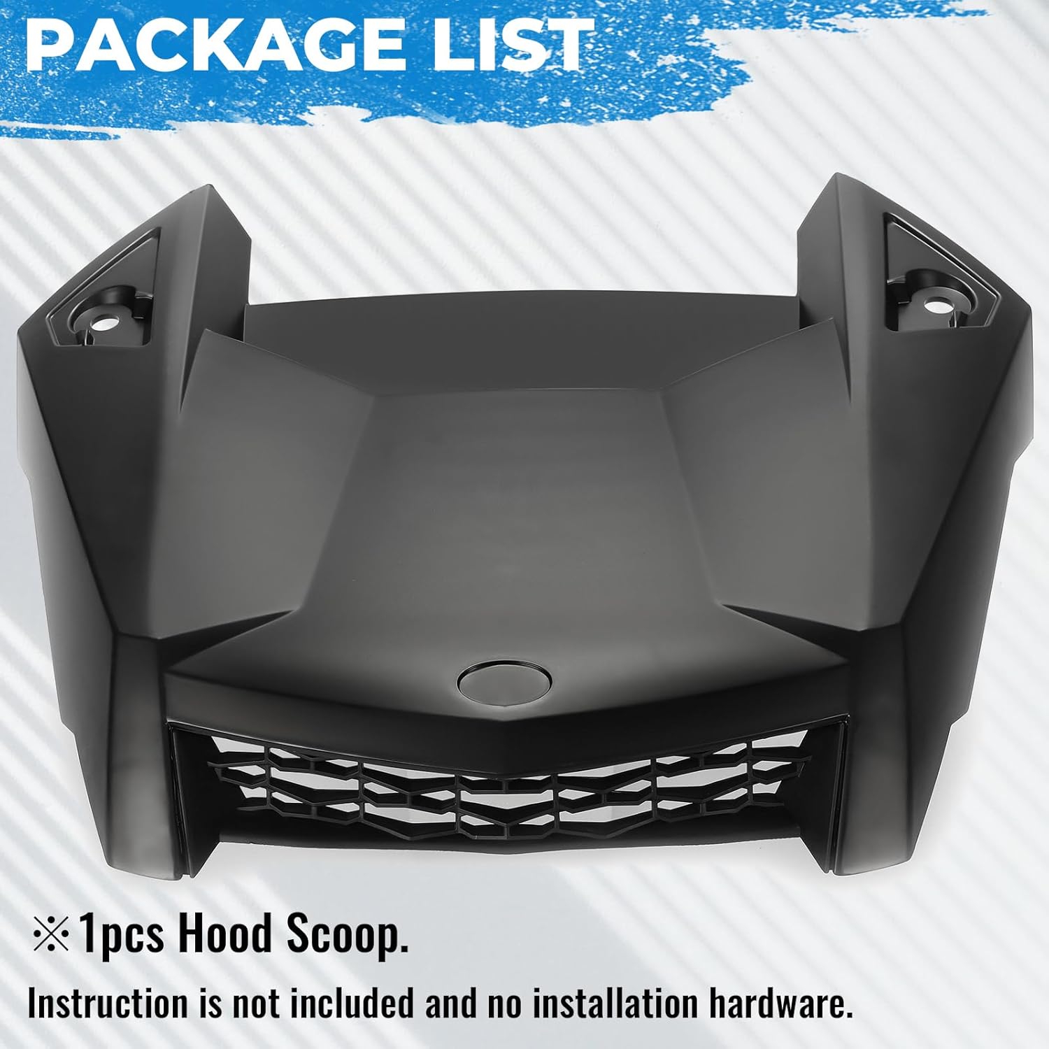 HECASA Hood Scoop Compatible with 2019-2023 Polaris RZR XP 1000 / XP 4 1000 / TURBO XP 4 / TURBO S/Turbo S 4 Replacement for 5454429-632 Air Intake Assembly