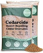Cedarcide Lawn, Home & Garden Cedar Granules | Repels Fleas, Ticks, Ants & Mosquitoes | Smells Great, Easy to Use | Family & Pet Safe | 2 Bags (16 Lbs)