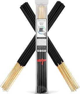 Frostbite Exotic Incense Sticks (Black Ice) Jumbo 19 Inch Long - Bulk 1 Bundle 27 to 30 Sticks - Natural 19" Extra Large with A Smooth Aroma That Burns for 3 to 4 Hours Each.