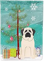 Vista 108 de Caroline's Treasures BB4243GF Bandera de jardín con texto en inglés «Merry Christmas» con texto en inglés «Merry Christmas», bandera decorativa