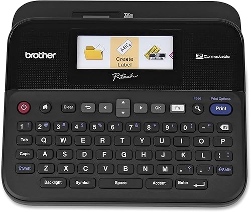 Miniatura 6 de Brother rotulador con conexión para PC de impresora PTD600VP NegroGris