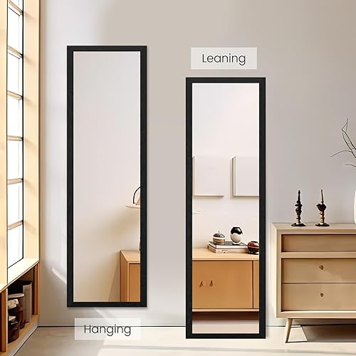 Miniatura 2 de Beauty4U - Espejo de pared de longitud completa, espejo de cuerpo completo, espejo de pared a prueba de explosiones, espejo colgante para dormitorio