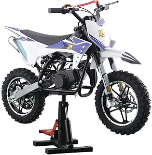 Moto enfant - Mini moto thermique 2 temps 49cc Bleu