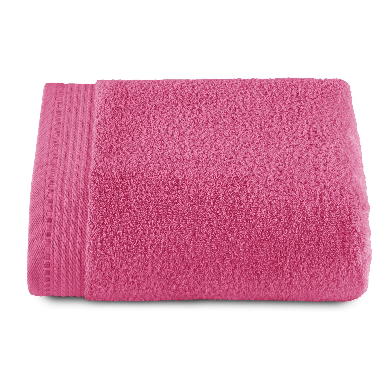 RIZO Top Towel - Premium - Large Bath Towels - Bath Towels - 1 Large Shower Towels -100 x 150 cm - 100% Cotton - 600 g - Strawberry