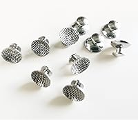 Vista 2 de 30 unids nuevos botones linguales dentales base redonda ortodoncia materiales dentales dentista ortodoncista