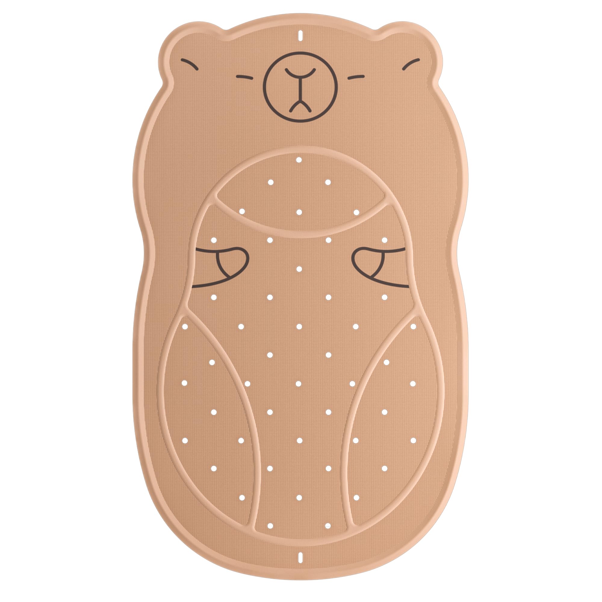 UNEEDE Kids Bathtub Mat Non Slip Shower Mat for Toddlers, Washable Anti Slip Tub Surface, Soft Rubber Mat for Bathtub Shower, Waterproof Bathtub Essentials for Children