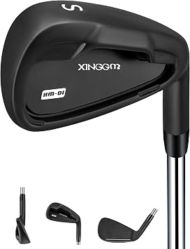 XM-01 Individual Golf Iron #S - Premium Mens Golf Club Iron with Steel Shaft for Right Handed Golfer Stiff Flex
