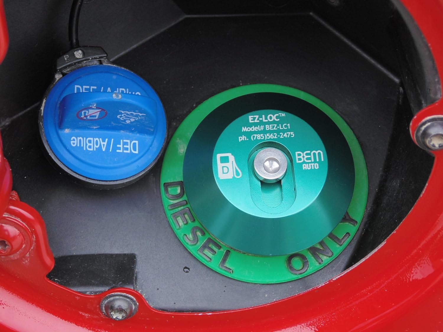 EZ-Loc for pre 2019 Capless RAM and Capless 1500 GM/CHEVY ONLY - Diesel Lock