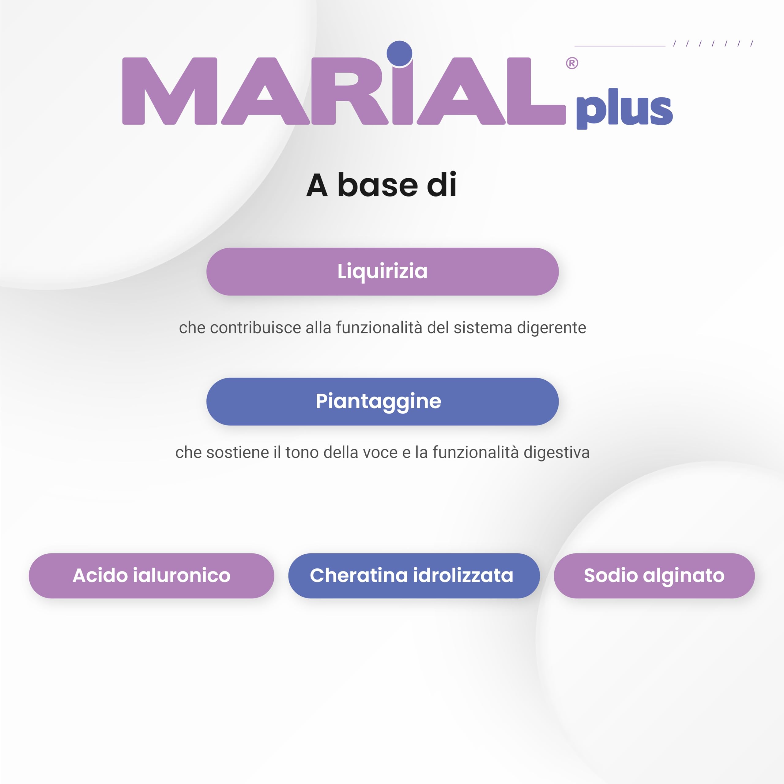 Aurora Biofarma Marial Plus - Integratore per Sistema Digerente e Tono della Voce - Azione Emolliente e Lenitiva - 20 Stick Orali Monodose